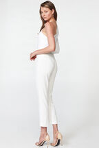 THERESE BUCKLE PANT in colour CLOUD DANCER