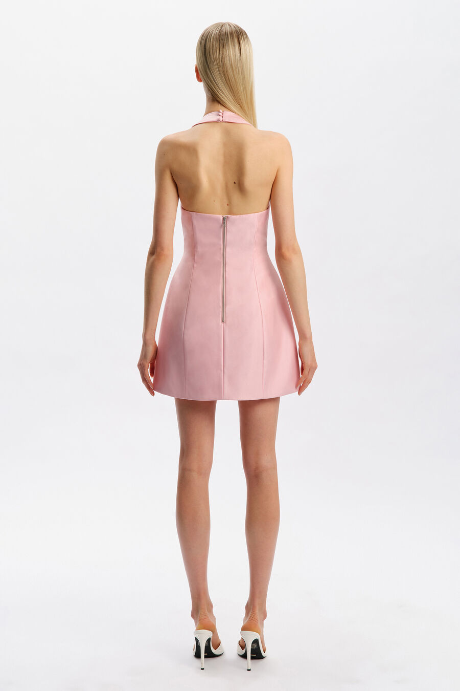 Nevelle Halter Mini Dress
