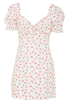 LUCINTA MINI DRESS in colour STAR WHITE