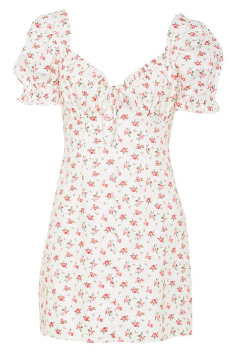 LUCINTA MINI DRESS in colour STAR WHITE