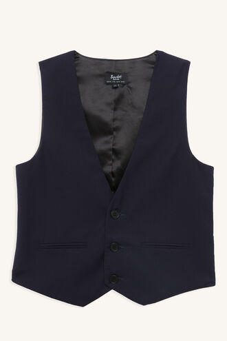 HARRY SUIT VEST in colour DRESS BLUES