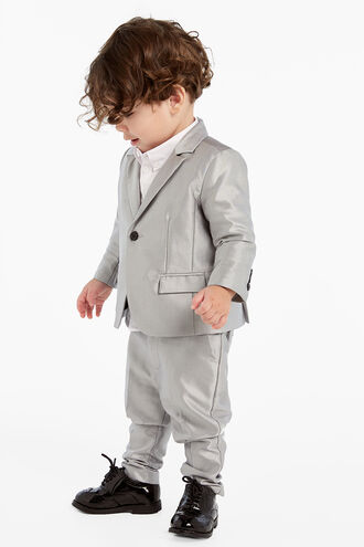 LEX CHINTZ SUIT JKT in colour LUNAR ROCK