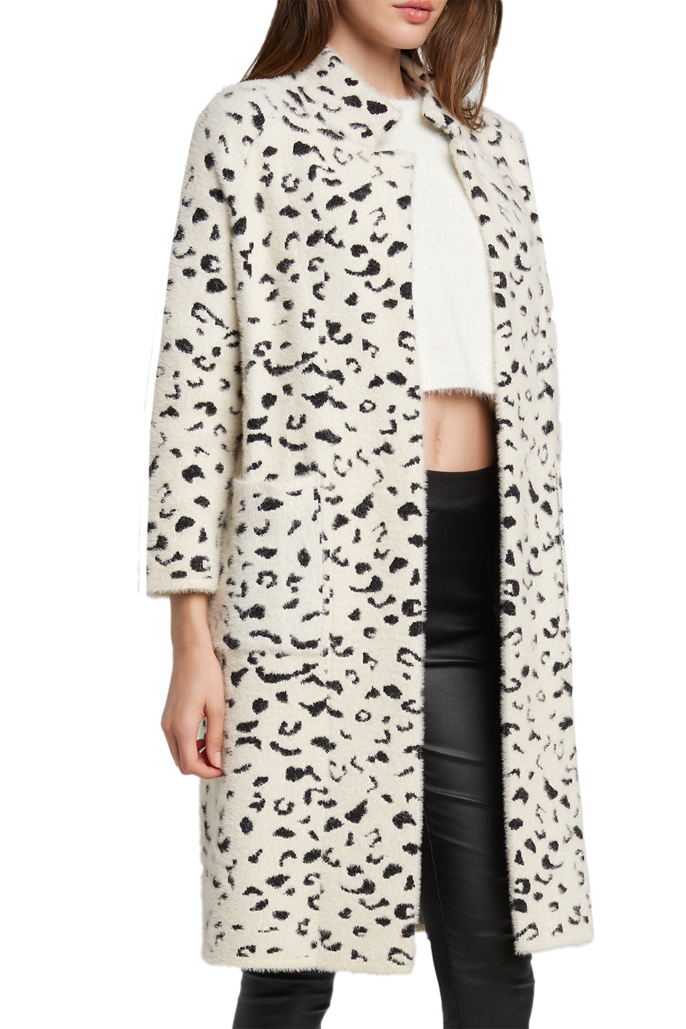 bardot leopard coat