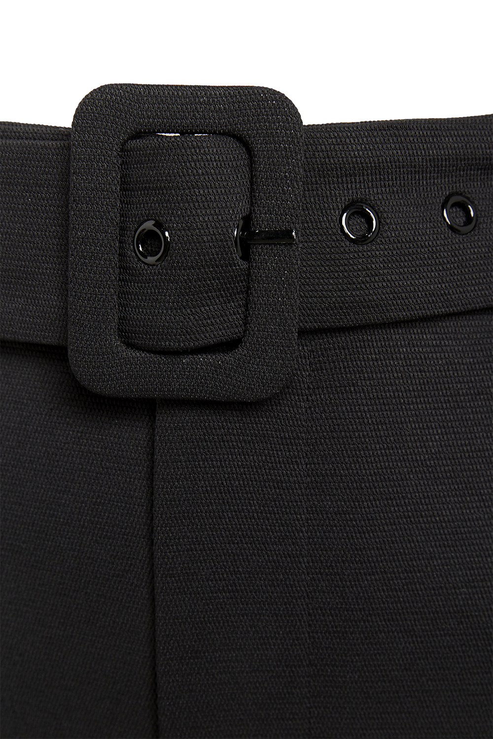 THERESE BUCKLE PANT in colour CAVIAR