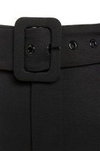 THERESE BUCKLE PANT in colour CAVIAR