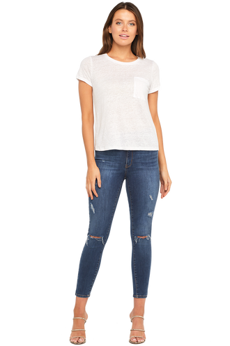 BRIANA TEE in colour BRIGHT WHITE