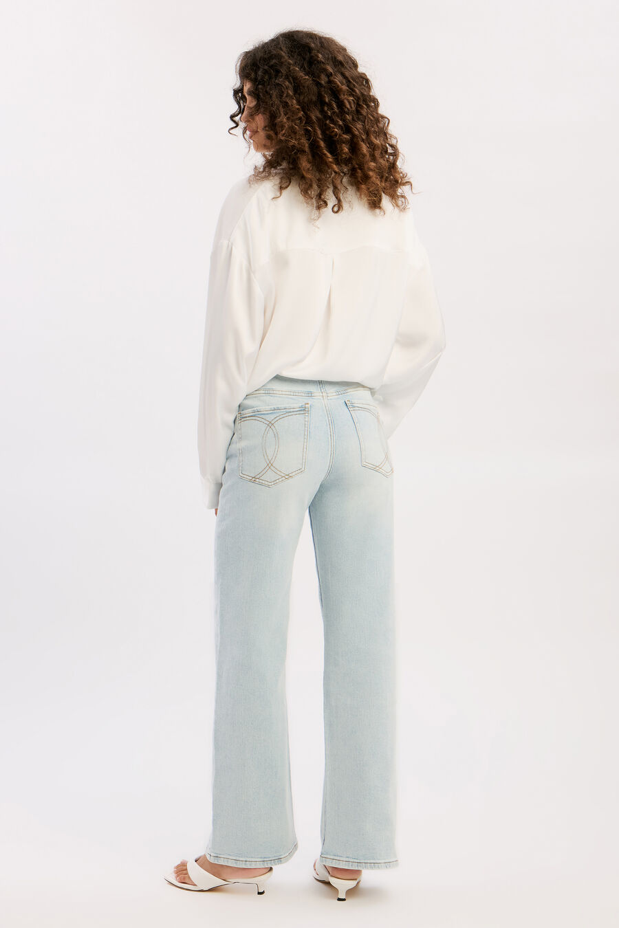 Luana Oversized Satin Shirt