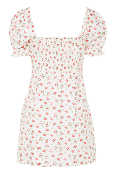 LUCINTA MINI DRESS in colour STAR WHITE