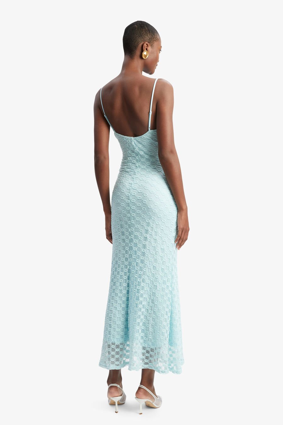 Adoni Mesh Midi Dress