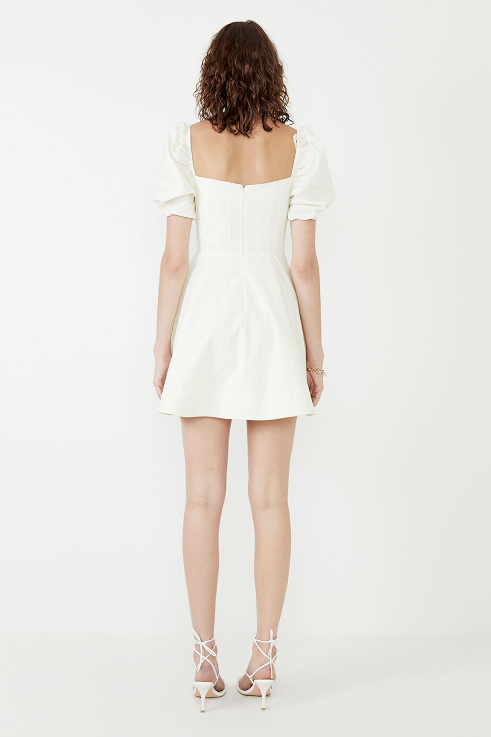 THE CORSET STAPLE DRESS in colour TENDER YELLOW