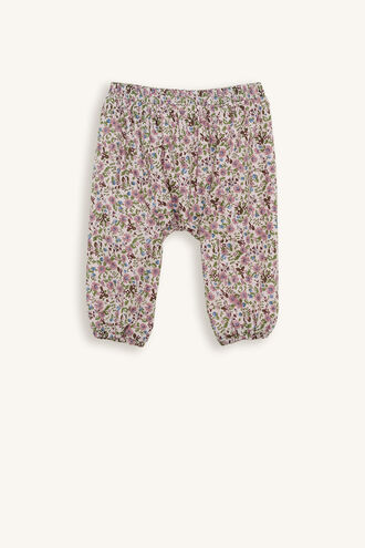 GERTIE HAREM PANT in colour IRIS