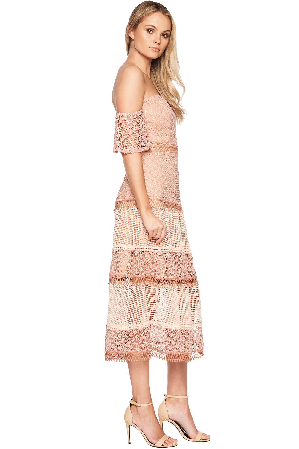 bardot kristen lace dress