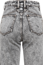 ACID WASH SLIM JEAN in colour JET SET