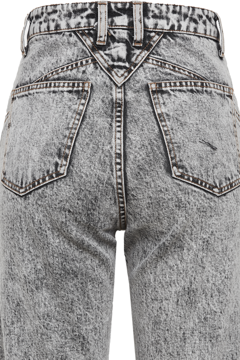 ACID WASH SLIM JEAN in colour JET SET