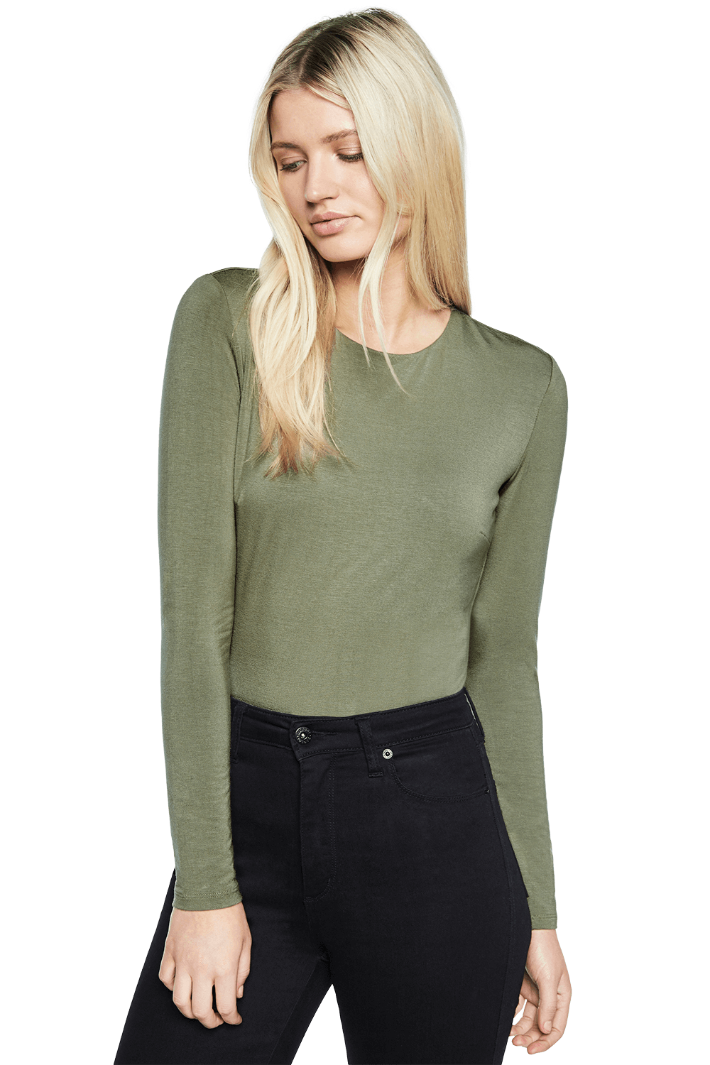 khaki green bodysuit