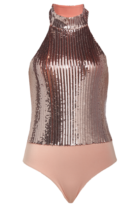 BIRDIE BODYSUIT in colour SHRIMP