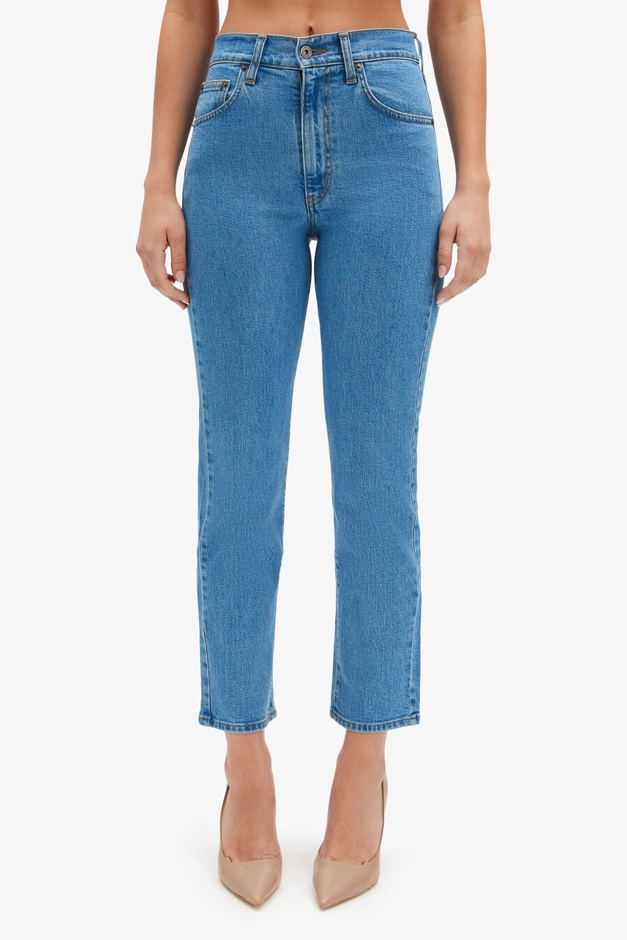ISABELLE STRAIGHT LEG JEANS in colour INDIGO
