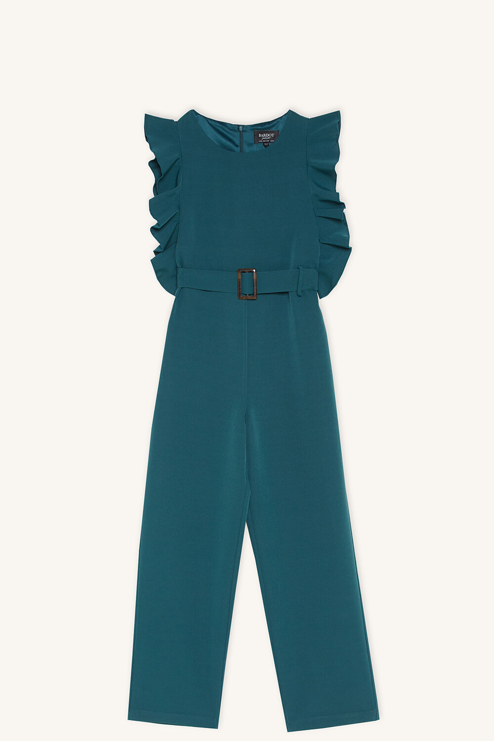 ruffle jumpsuit