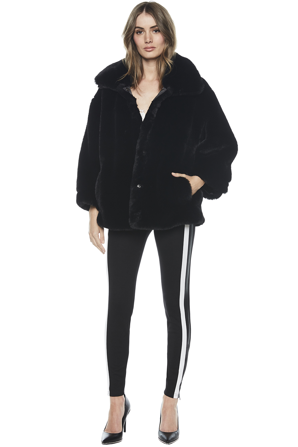 Faux Fur Jacket | Ladies Clothing & Jackets & Coats | Bardot