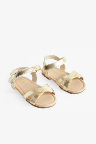 TODDLER GOLIDE SANDAL in colour GOLD EARTH