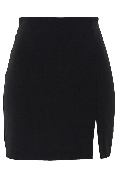 BRITT MINI SKIRT in colour CAVIAR