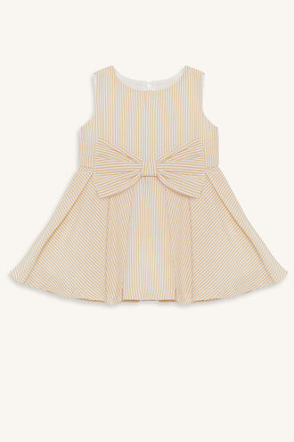 FRENCHY DRESS in colour FLAME ORANGE