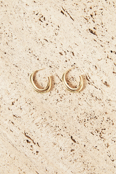BELLA EARRING in colour GOLD EARTH