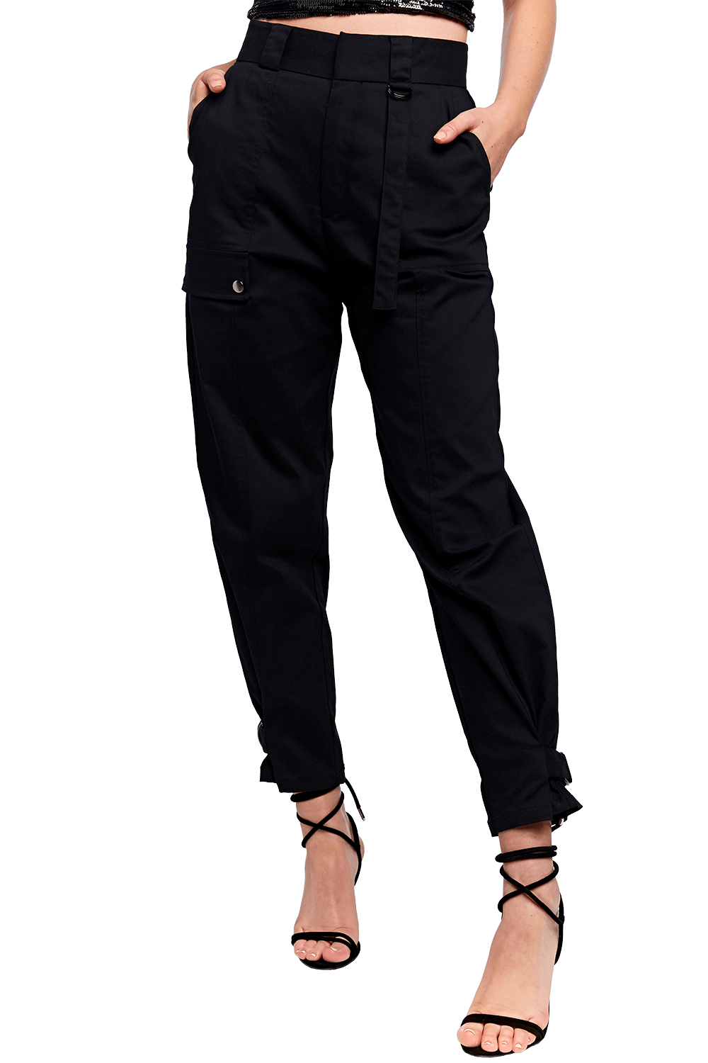cargo pant black colour