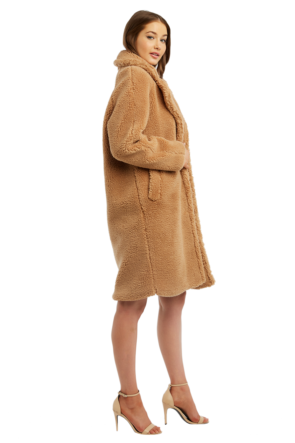 bardot teddy coat