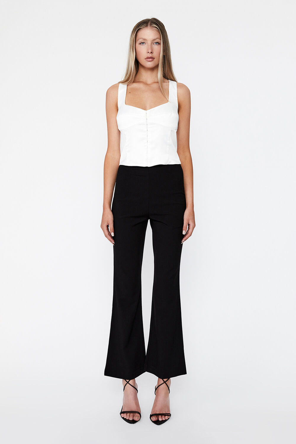 UTOPIA FLARE PANT in colour CAVIAR