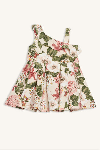 EBONY DRESS in colour SILVER PEONY