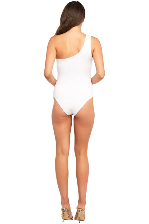 MELANIE BODYSUIT in colour BRIGHT WHITE