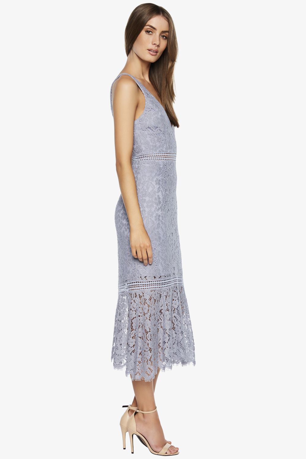 bardot sienna trumpet dress