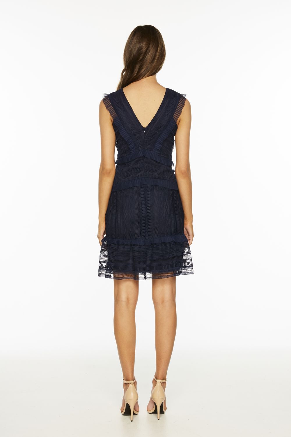 bardot kristen lace dress