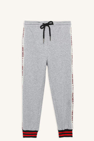 SQUAD TAPE TRACK PANT in colour MOONBEAM