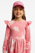 TIE DYE KNIT DRESS in colour BALLERINA