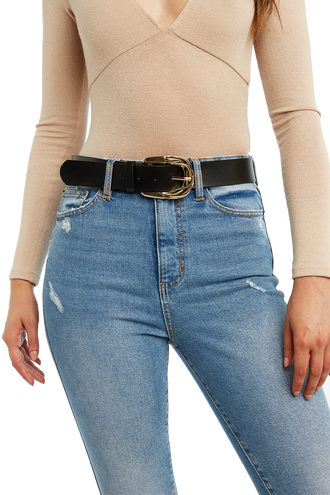 ROPE BUCKLE BELT in colour METEORITE