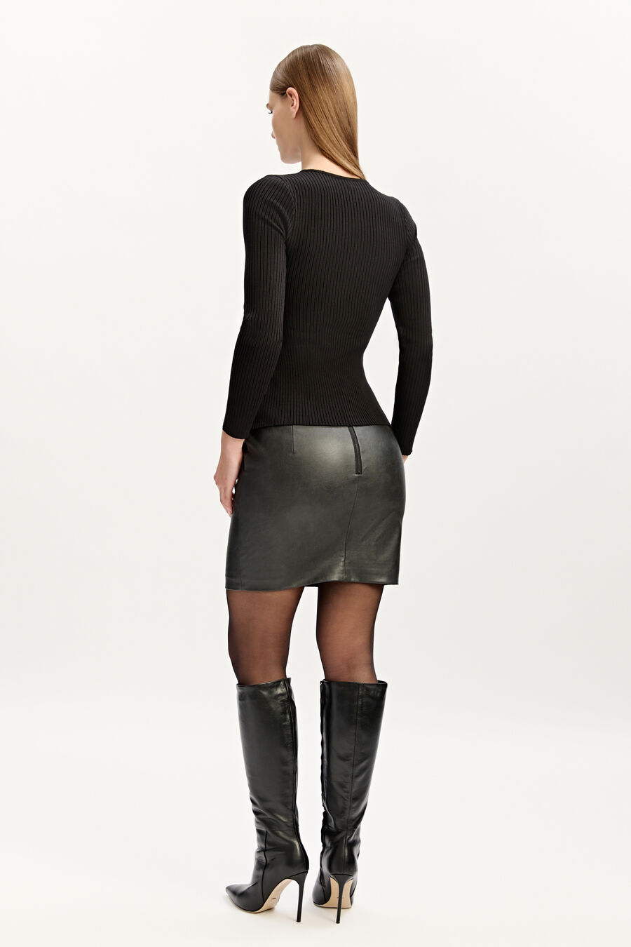 Alexis Vegan Leather Skirt