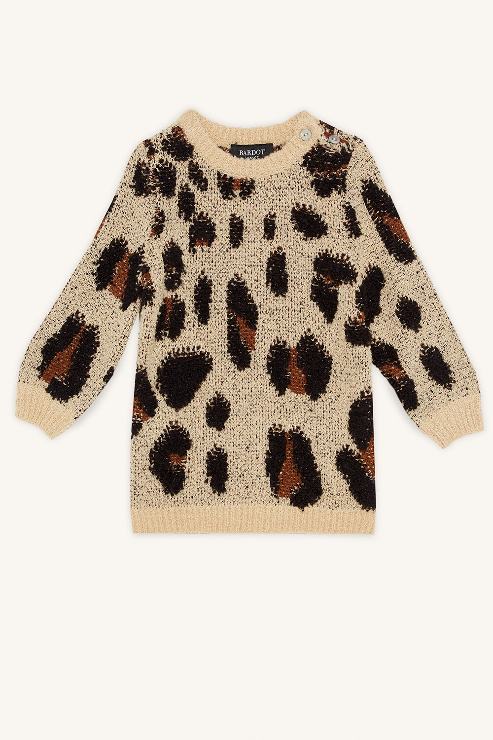 bardot sweater dress