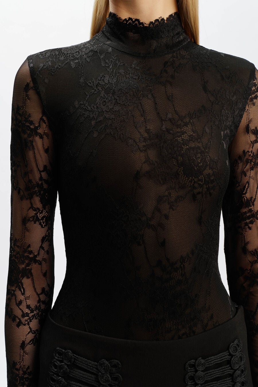 Aurel Stretch Lace Bodysuit