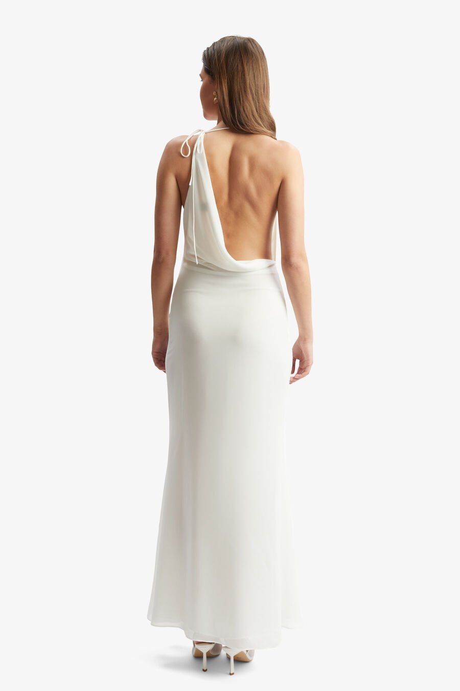 Cherie Cowl Neck Maxi Dress