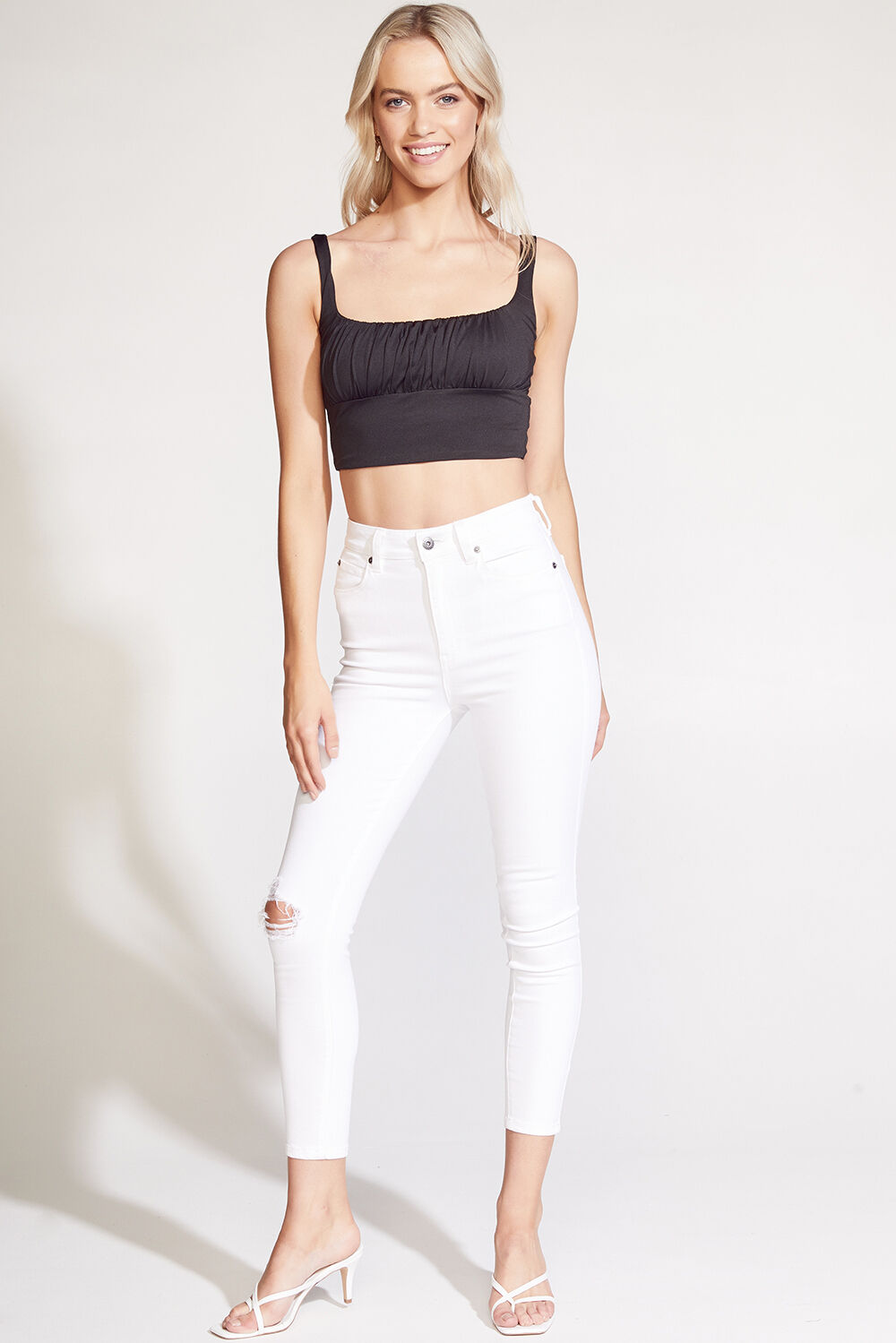 IRO TOP in colour CAVIAR