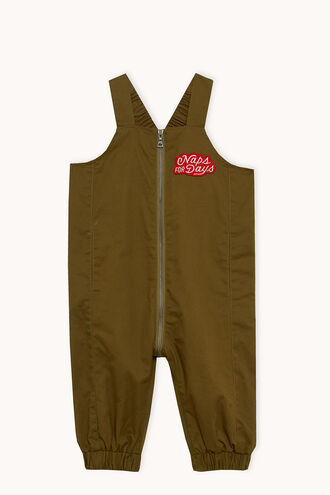 NAPS UTILITY OVERALL in colour COVERT GREEN