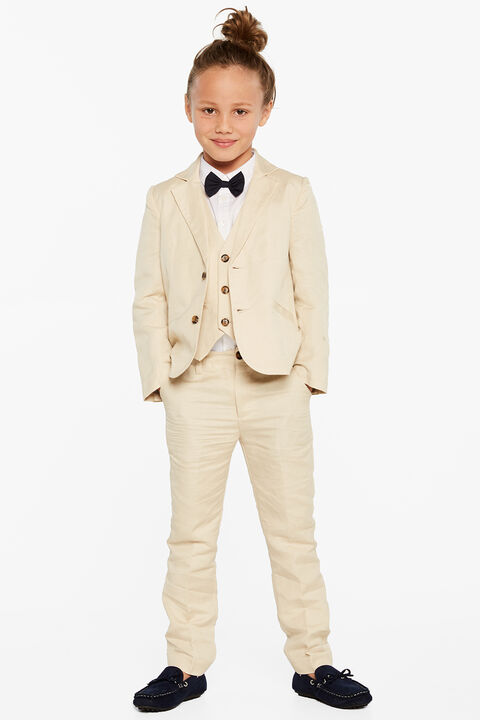 MILES LINEN BLAZER in colour MOONLIGHT