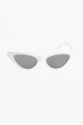 AVA CAT EYE SUNGLASSES in colour CLOUD DANCER