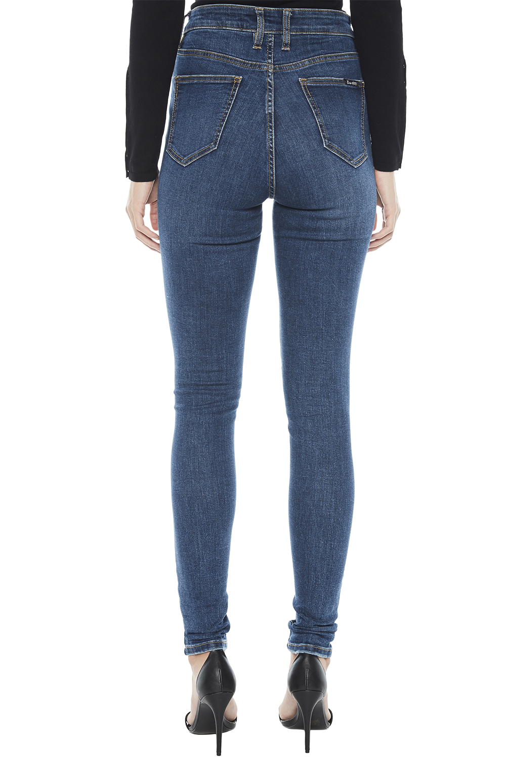 Super high waisted jeans tall