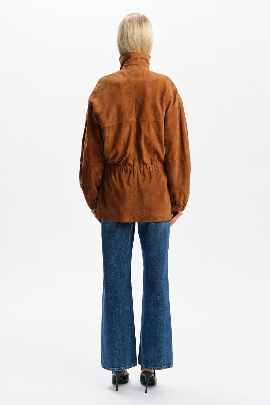 Anja Genuine Suede Jacket