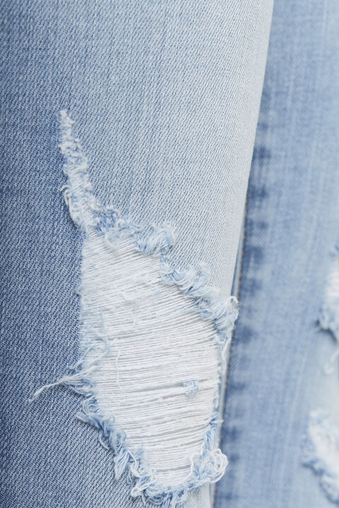 KHLOE HI CROP JEAN in colour CITADEL