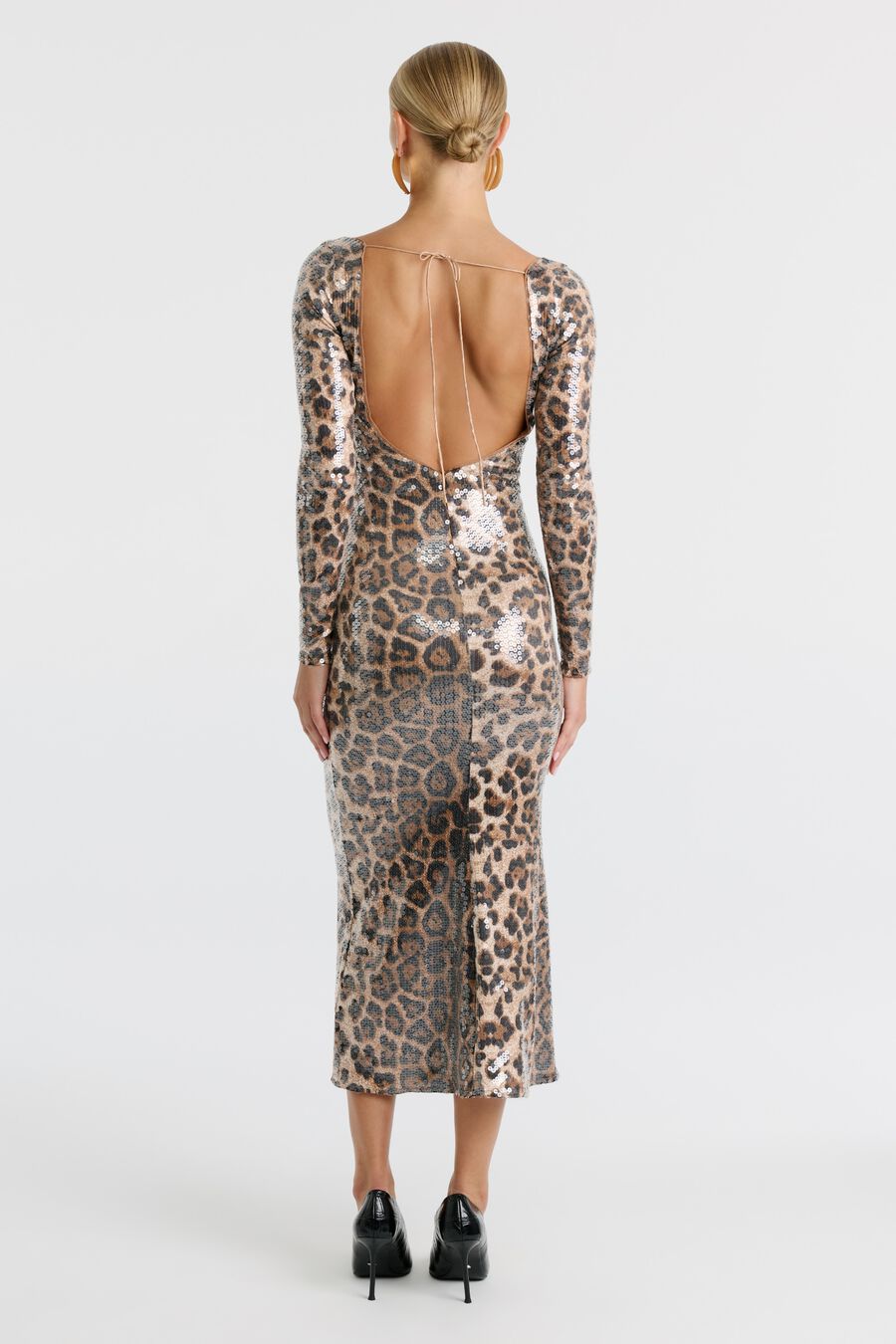 Verona Sequin Midi Dress