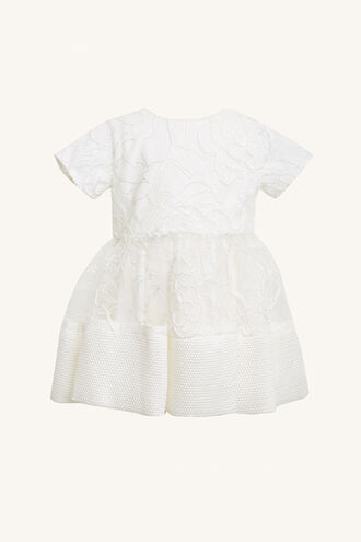 BELLA STARLET DRESS in colour CLOUD DANCER